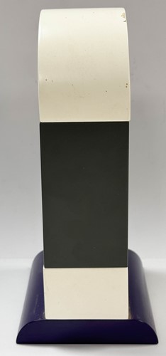 Lot 133 - A Memphis clock designed by Nathalie du Pasquier and George J. Sowden for Neos Lorenz, 1980s