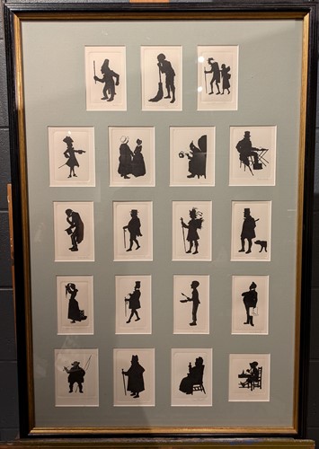 Lot 341 - A collection of 19 Dickensian figure...