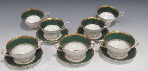 Lot 66 - A Coalport Connaught tea service