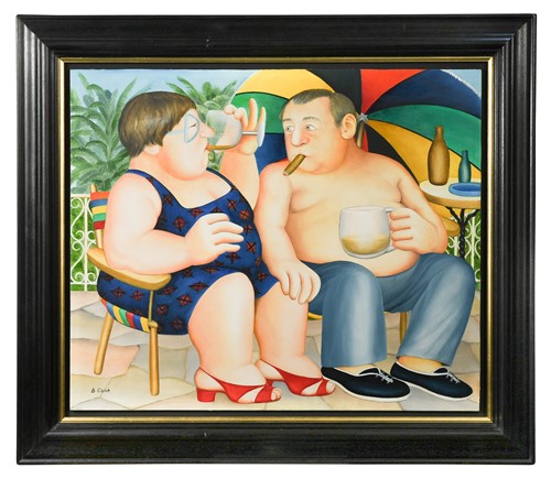 Lot 444 - Beryl Cook OBE (1926-2008)