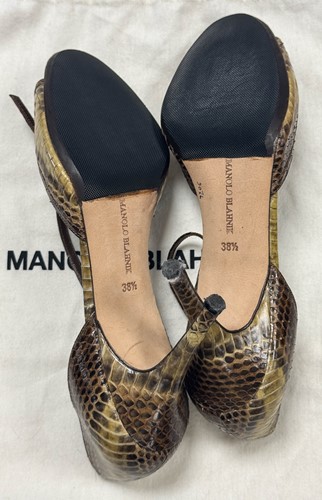 Lot 149 - Manolo Blahnik, four pairs of ladies slingback sandals