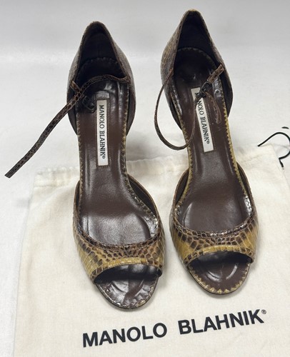 Lot 149 - Manolo Blahnik, four pairs of ladies slingback sandals
