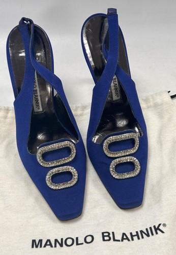 Lot 149 - Manolo Blahnik, four pairs of ladies slingback sandals