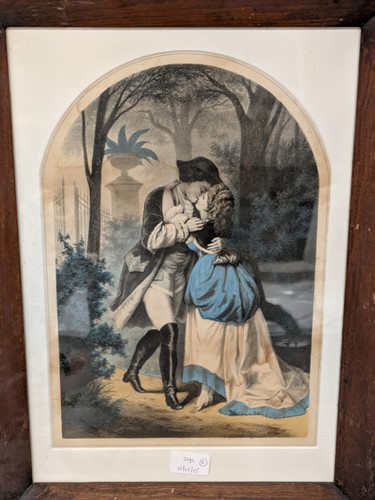 Lot 290 - A pair of portraits, indistinctly signed...