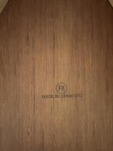 Lot 245 - Hans Wegner for Fritz Hansen, a teak and beech dining table and six chairs