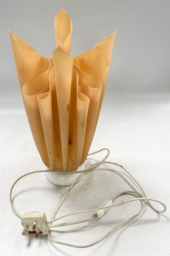 Lot 260 - A Georgia Jacob 'Athena' handkerchief lamp, 1970s