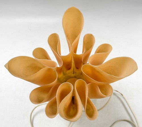 Lot 260 - A Georgia Jacob 'Athena' handkerchief lamp, 1970s