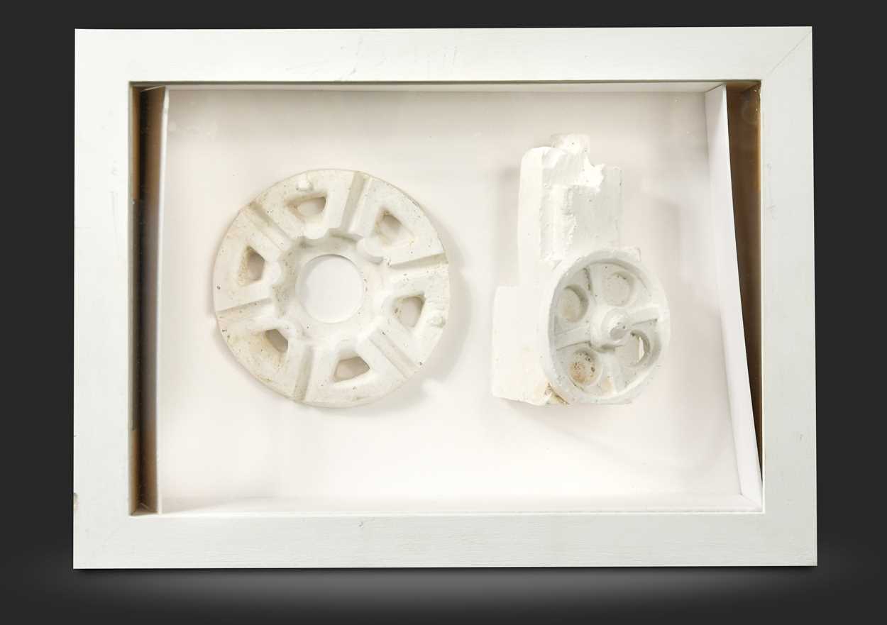Lot 82 - Sir Eduardo Paolozzi CBE (1924-2005), Untitled, two plaster casts