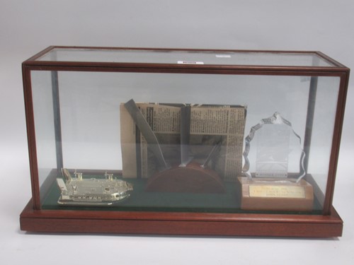 Lot 252 - Hovercraft memorabilia, including photographs,...