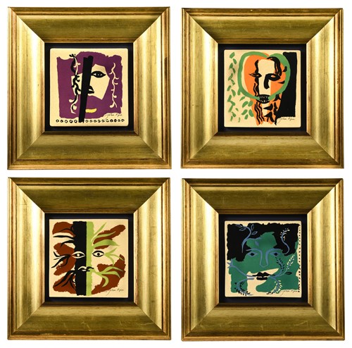 Lot 101 - John Piper OM, CH (1903-1992) for Fulham Pottery, The Four Seasons, 1983