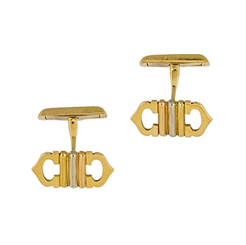 Lot 169 - Cartier - A pair of late 20th century cufflinks