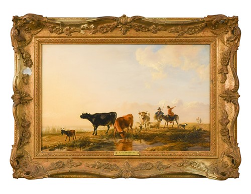 Lot Thomas Sidney Cooper RA (British, 1803-1902)