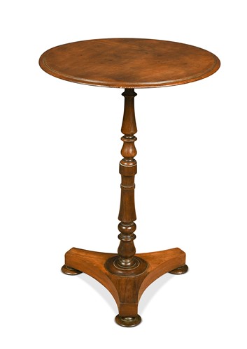 Lot 353 - A George IV rosewood and mahogany pedestal table