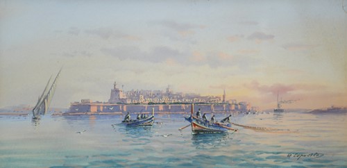 Lot 119 - Vincenzo D'Esposito (Maltese, 1886-1946)
