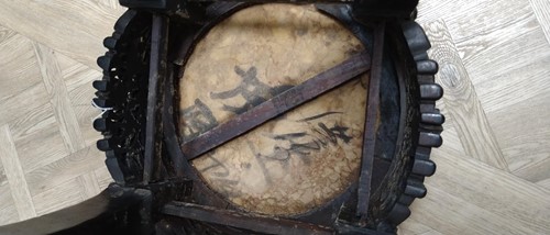 Lot 672 - An Oriental carved and pierced hardwood stand...