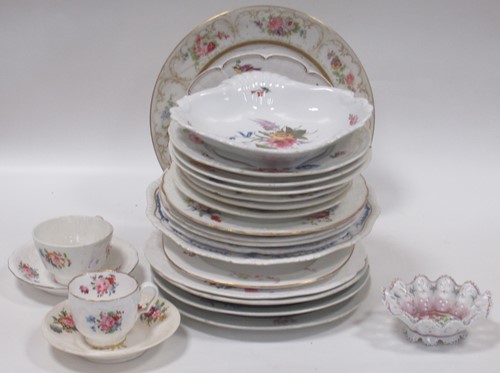 Lot 85 - Various 19th century moulded plates and dishes...