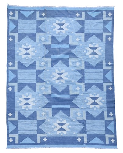 Lot 289 - A flat weave kilim in the manner of Märta Måås-Fjetterström, of recent manufacture