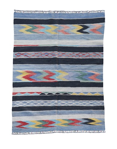 Lot 318 - An Anatolian inspired kilim, of recent manufacture