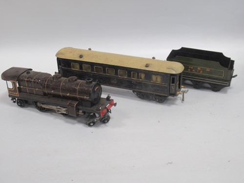 Lot 227 - Large box of Hornby: 31240 locomotive in brown...