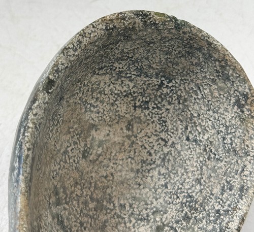 Lot 57 - A Chinese grey pottery vase, Han Dynasty