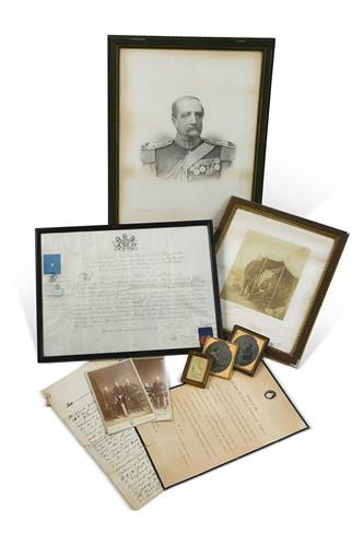 Lot 591 - Lieut Colonel Sir Gustavus Hume (1826-1891), a group of related items