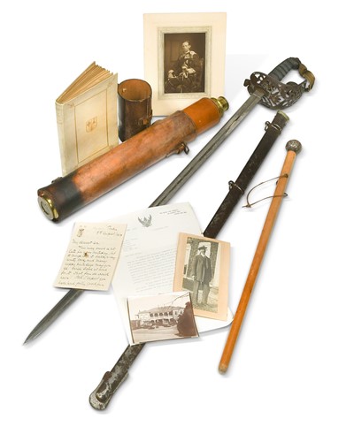 Lot 590 - Colonel Charles Vernon Hume (1860-1915), a group of archival papers and other items