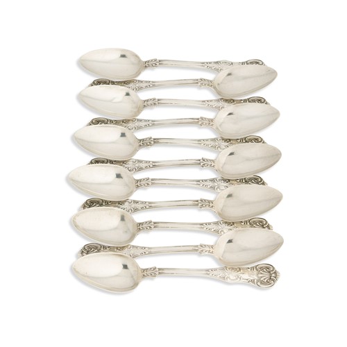Lot 475 - Glasgow - A set of 11 Victorian silver teaspoons