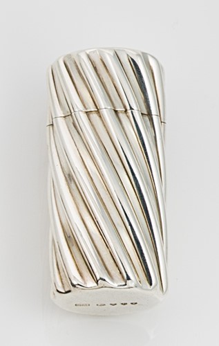 Lot 328 - A Victorian silver perfume bottle, mark of Sampson Mordan