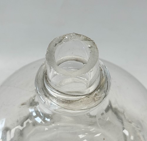Lot 541 - Two glass fly or wasp catchers, 19th century