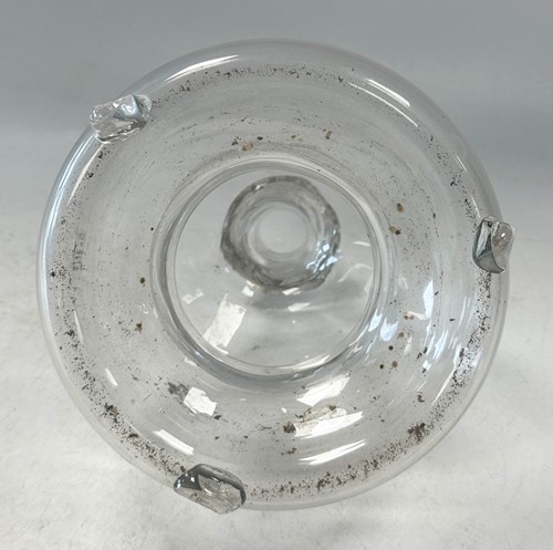 Lot 541 - Two glass fly or wasp catchers, 19th century