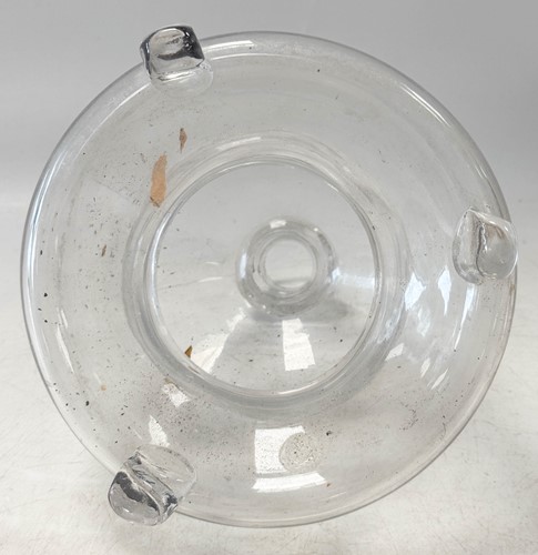 Lot 541 - Two glass fly or wasp catchers, 19th century