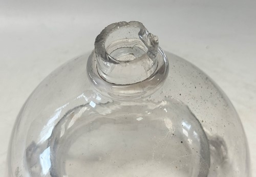 Lot 541 - Two glass fly or wasp catchers, 19th century