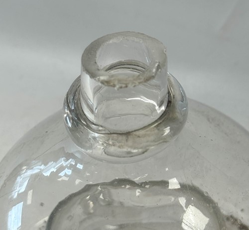 Lot 541 - Two glass fly or wasp catchers, 19th century