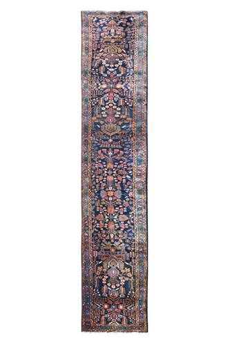 Lot 472 - A very long Malayer runner rug, circa 1930