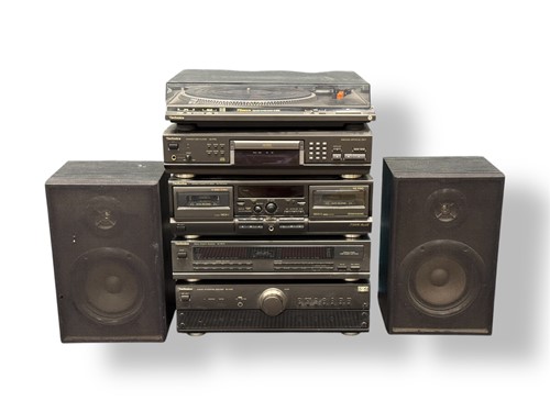 Lot 166 - Technics - A stereo stacking system comprising...
