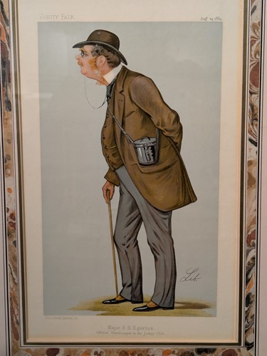 Lot 402 - Two Spy lithographs of horseracing interest to...