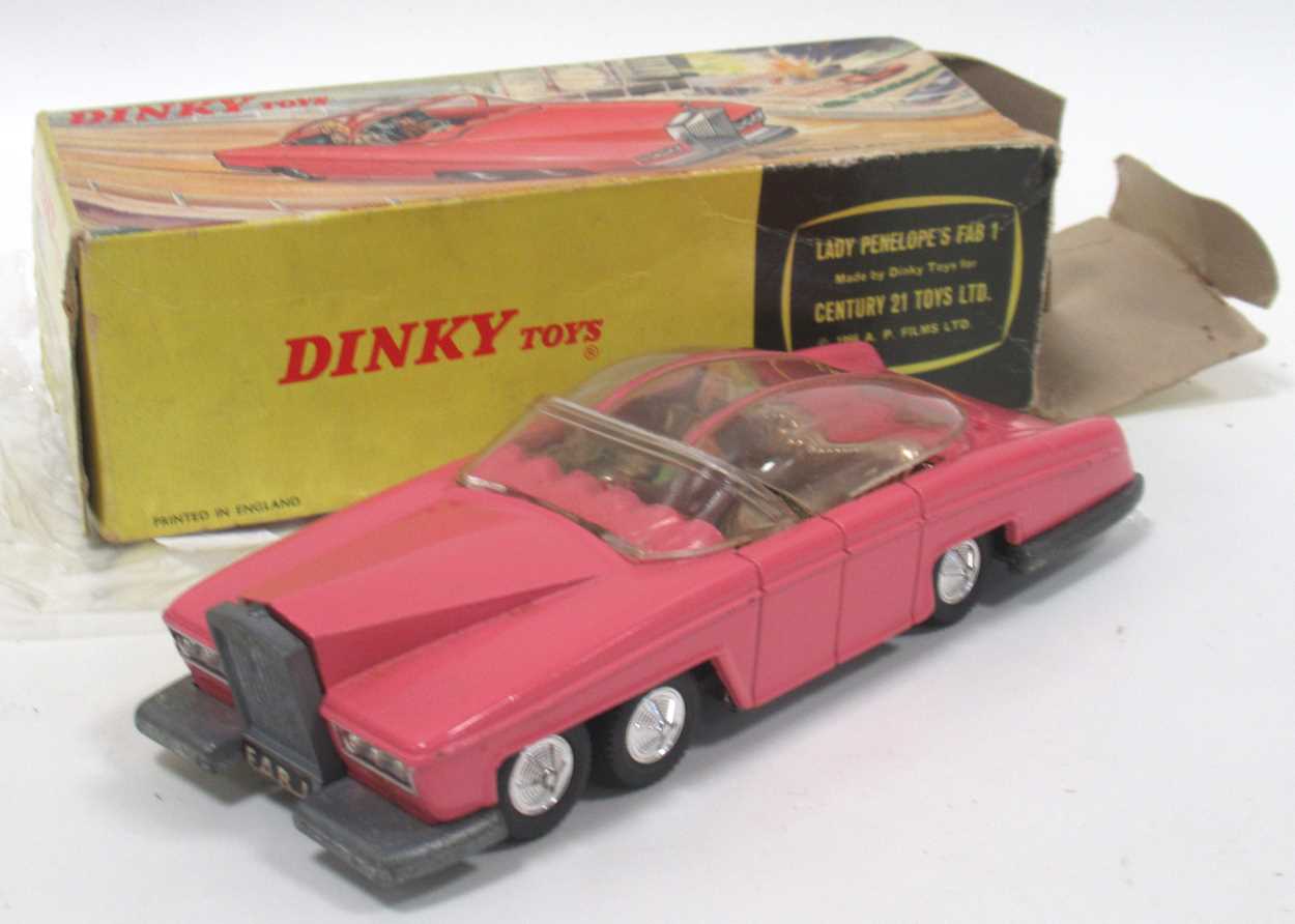 Lot 152 - Dinky Toys Lady Penelope's Fab 1, with Parker,...