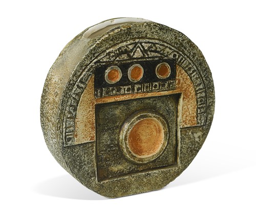 Lot 91 - Honor Curtis at Troika, a wheel vase