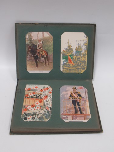 Lot 178 - An album of 44 postcards, featuring the...