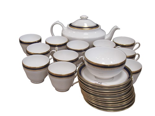 Lot 93 - A spode Knightsbridge Cobalt pattern tea...
