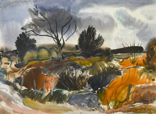 Lot 495 - Alexander Sillars Burns RWS, SSA (1911-1987)