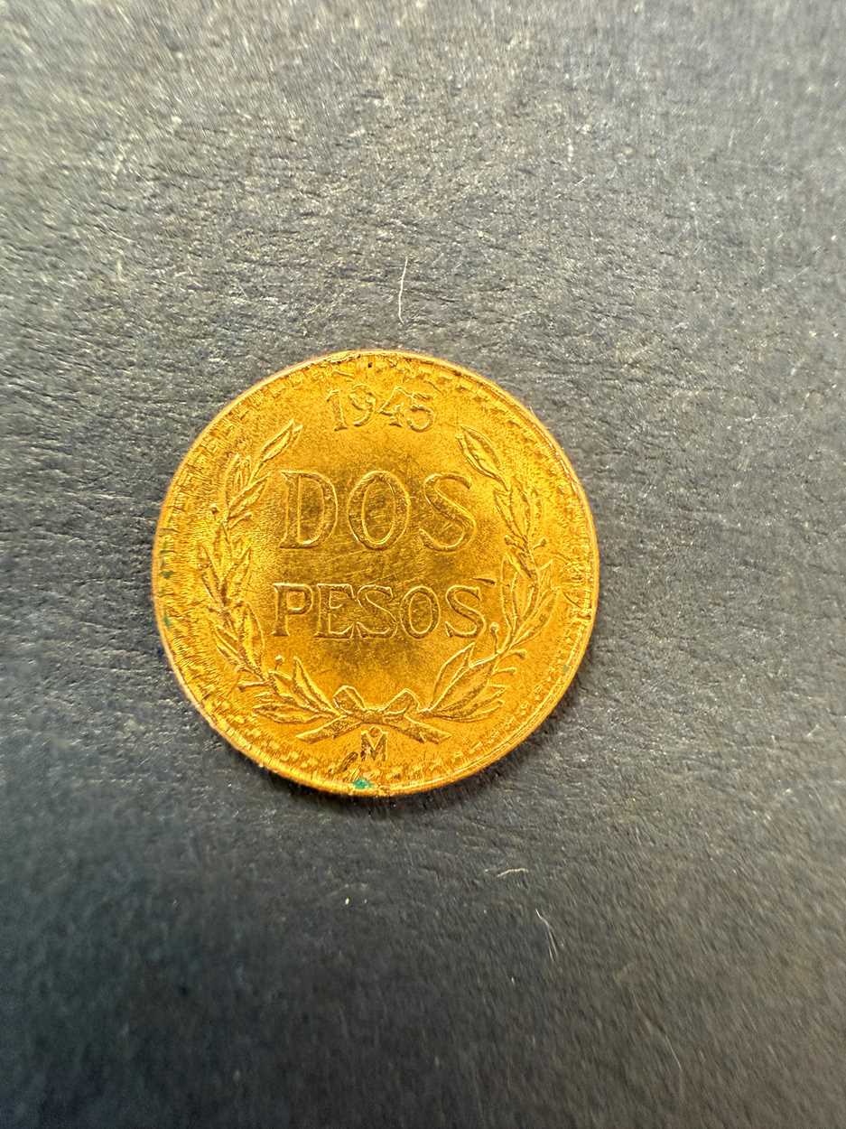 Lot 171 - Mexico - A gold dos pesos piece