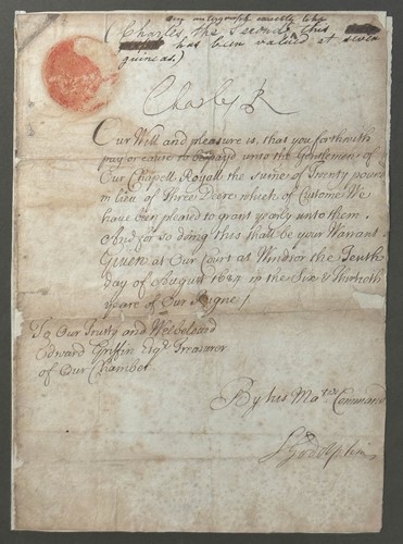 Lot 1 - Charles II