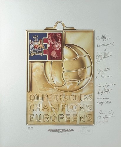 Lot A limited edition 'Class Of 68' print, by Stewart Beckett
