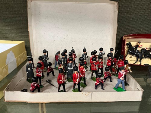 Lot 182 - A collection of Britains lead toys