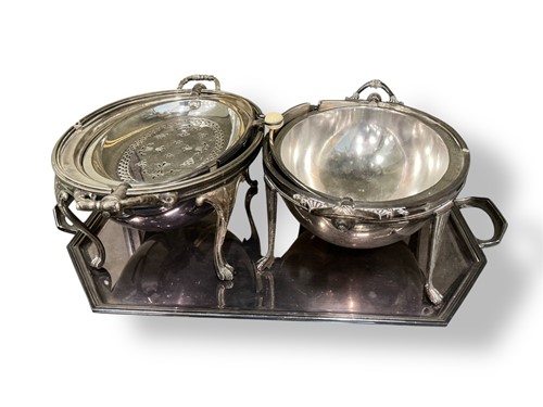 Lot 238 - A collection of electroplate