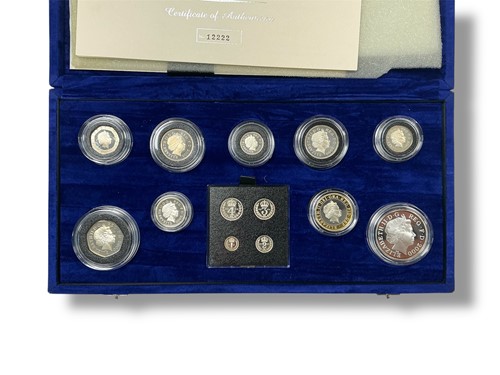 Lot 187 - Royal Mint - United Kingdom Millennium proof set in Sterling silver