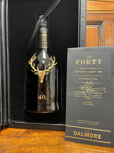 Lot 65 - The Dalmore 1966 'The Forty' 40 Years Old Single Malt Scotch Whisky
