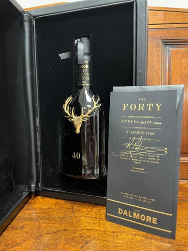 Lot 66 - The Dalmore 1966 'The Forty' 40 Years Old Single Malt Scotch Whisky