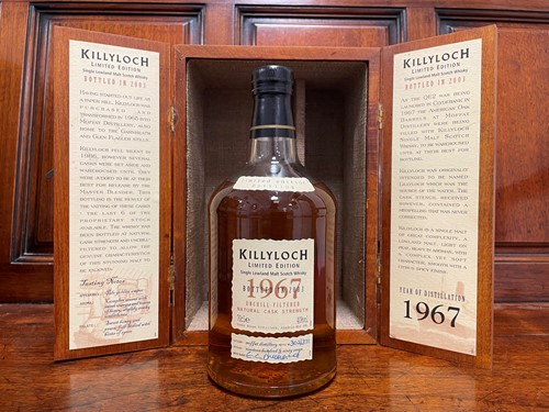 Lot 70 - Killyloch 1967 Single Lowland Malt Scotch Whisky